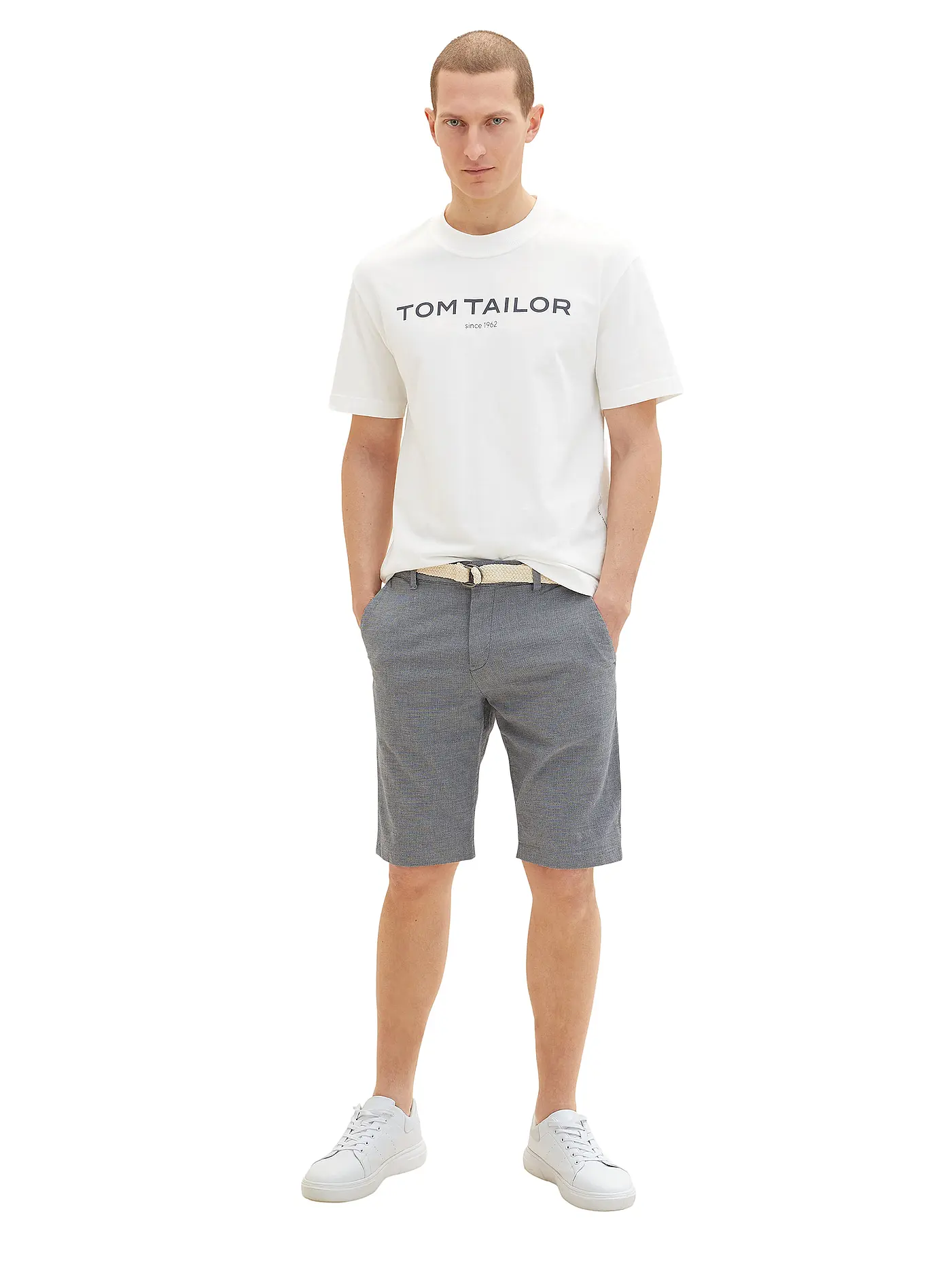 TOM TAILOR | Bermuda | grau